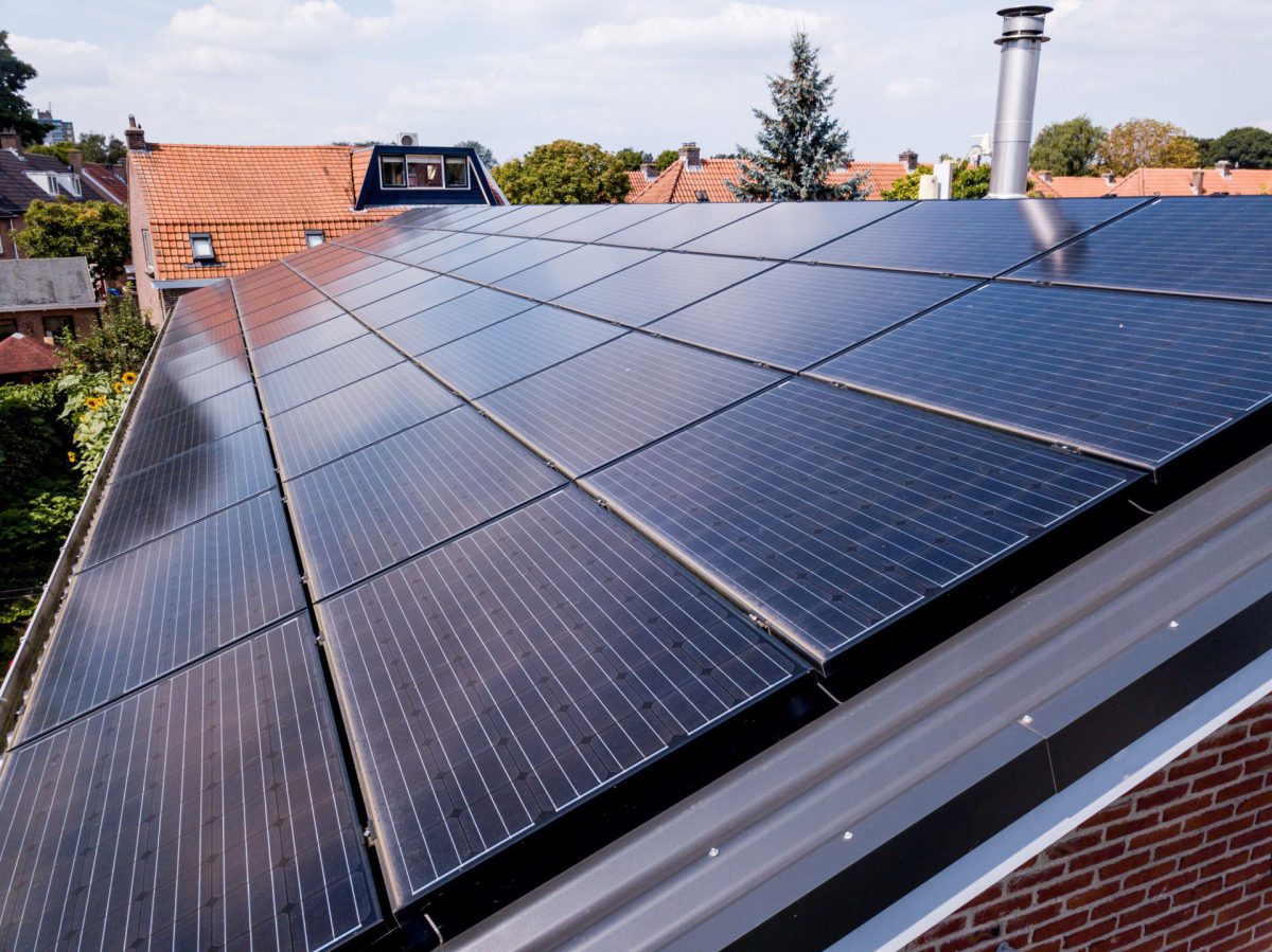 Zonnepanelen op huis